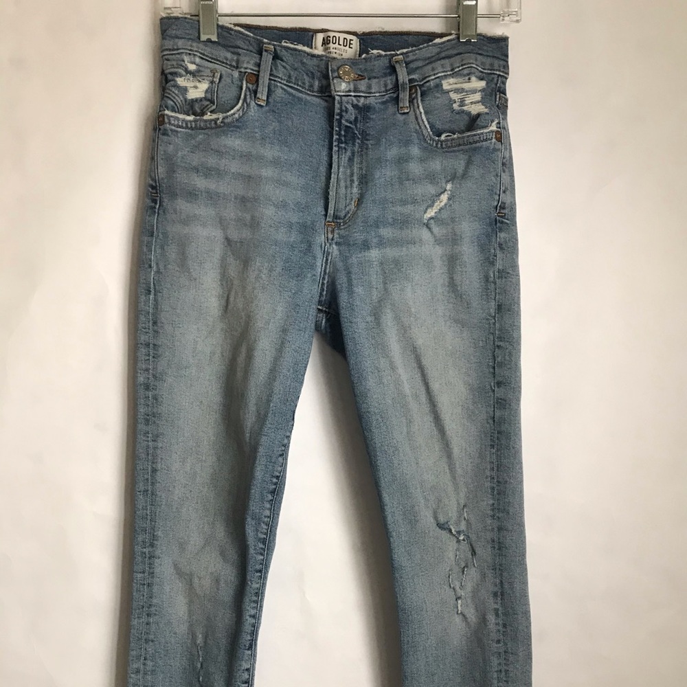 Agolde Sophie Crop Skinny Jeans Sz 27